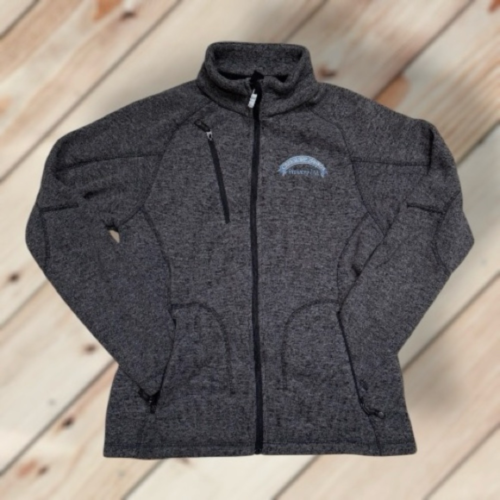 Women's Zip Up Fleece - Creemore Springs Brewery Logo